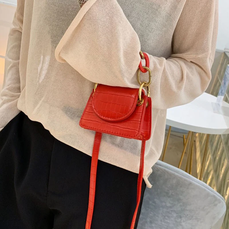 Модные мини сумки на плечо для женщин дизайнерские брендовые цепочке роскошная