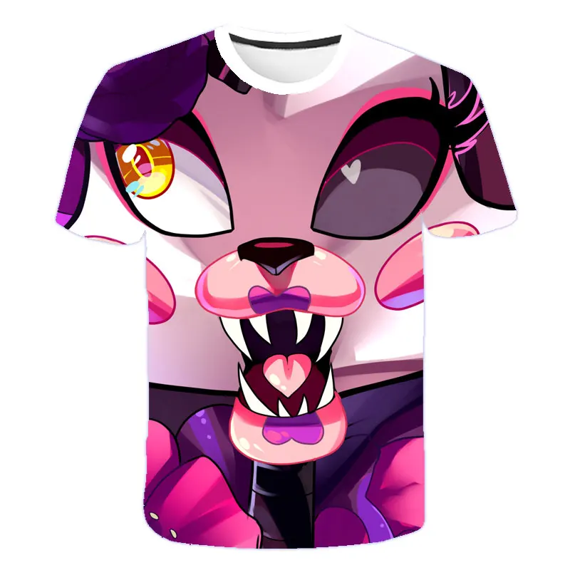

2021 New Children'S Clothing New Cartoon Boy/Girl T-Shirt 3D Printing Interesting High-Quality Comfortable T-Shirt
