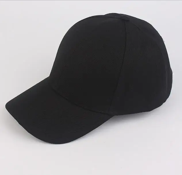 Бейсболка для мужчин и женщин модная однотонная Регулируемая Кепка от солнца в