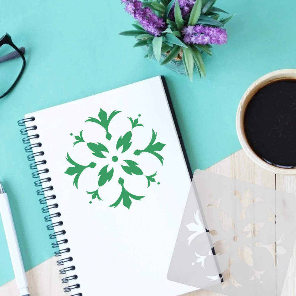 

16pcs Mandala Style DIY Stencils DIY Art Template Painting Templates Stencils
