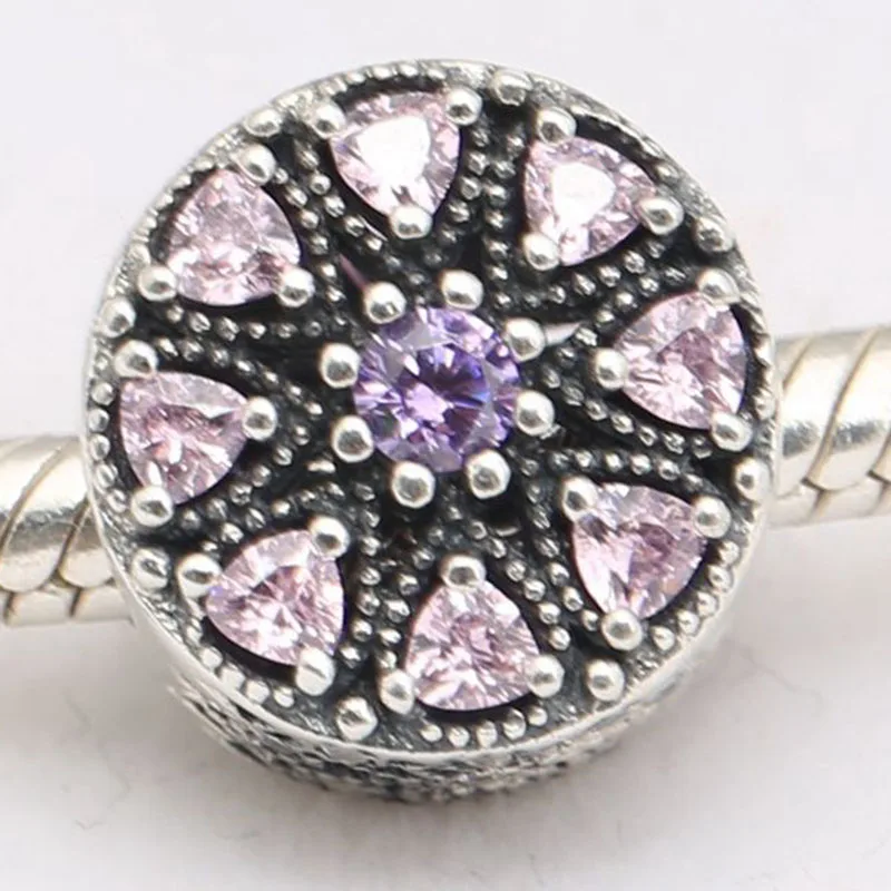 

Original 925 Sterling Silver Bead Hollow And Shining Round Beads Fit Pandora Women Bracelet & Necklace Diy Jewelry