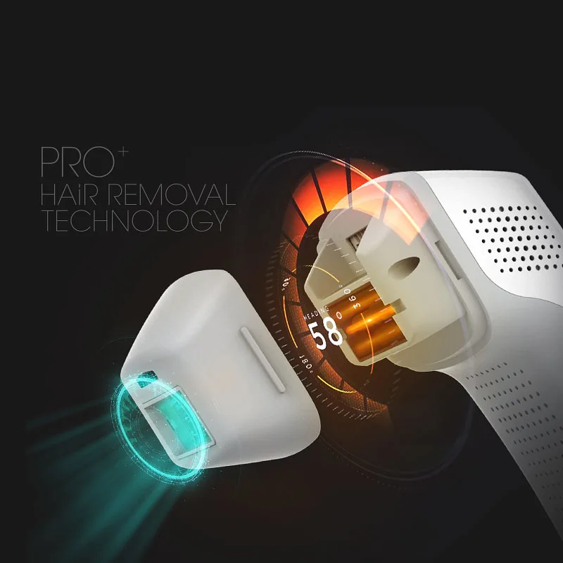 IPL кварцевый лазерный эпилятор для удаления волос на лице безболезненная