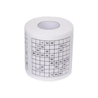 Прочный игра-головоломка супер Su печатные ткани рулон туалетной бумаги бумага хорошая игра-головоломка