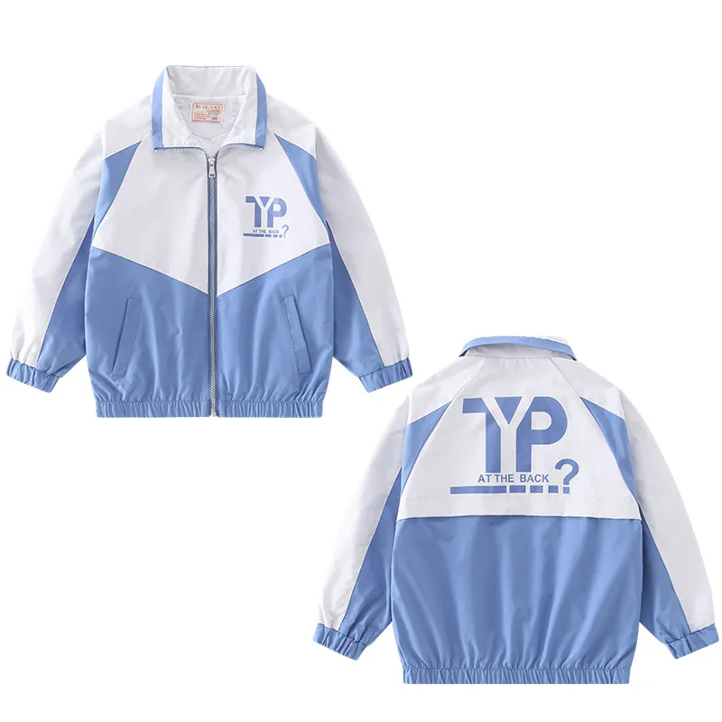 

New Spring Autumn Coat Outerwear Top Jackets Children Clothes Kids Costume Teenage School Boy Clothing High Quality