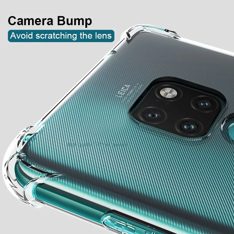 36D Shockproof Phone Case For Huawei P20 P30 Lite Honor 9 Lite 10 V10 20 Pro P10 P9 Nova 2i 3 3e P Smart Mate 10 20 Cover Bag