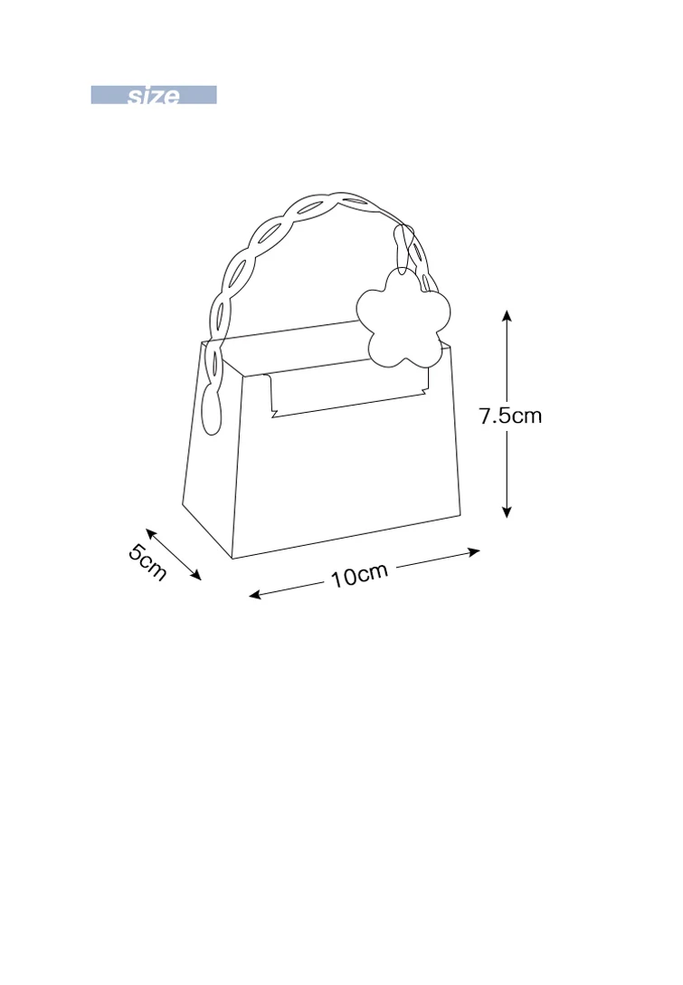 Портативная Подарочная коробка с сердечками для девочек подарочные коробки