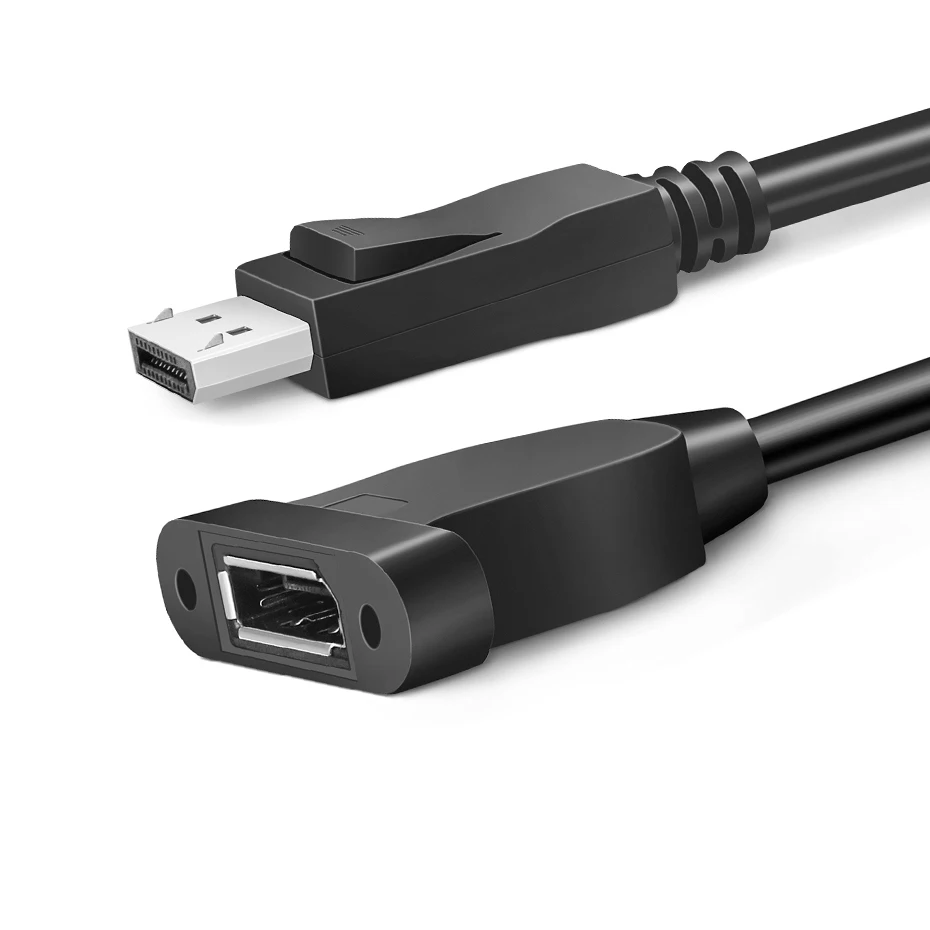 Удлинительный кабель Displayport 144 Гц штекер на feamle 4K 1 2 | Электроника