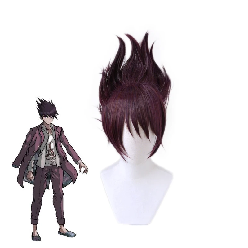Парик для косплея момомота Кайто из Danganronpa V3: Killing Harmony вечерние искусственные