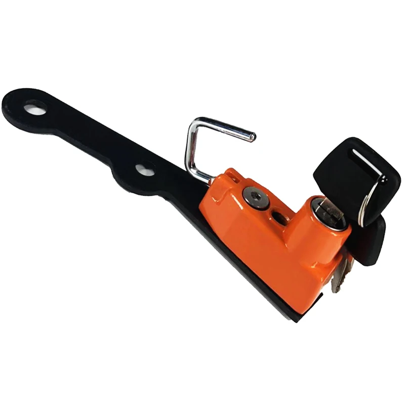 MT09 замок для мотоциклетного шлема с крючком боковой Противоугонный защитный