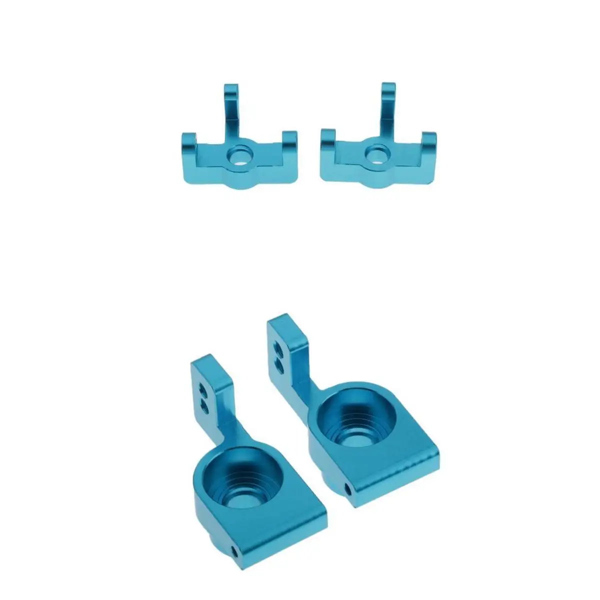 

2-pair RC Car Hub Carrier Axle Spare Part Made of Plastic for Wltoys 1/14 RC