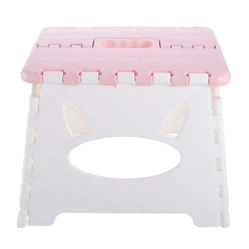 

1pc Foldable Stool Cartoon Stepping Stool Portable Stool For Children