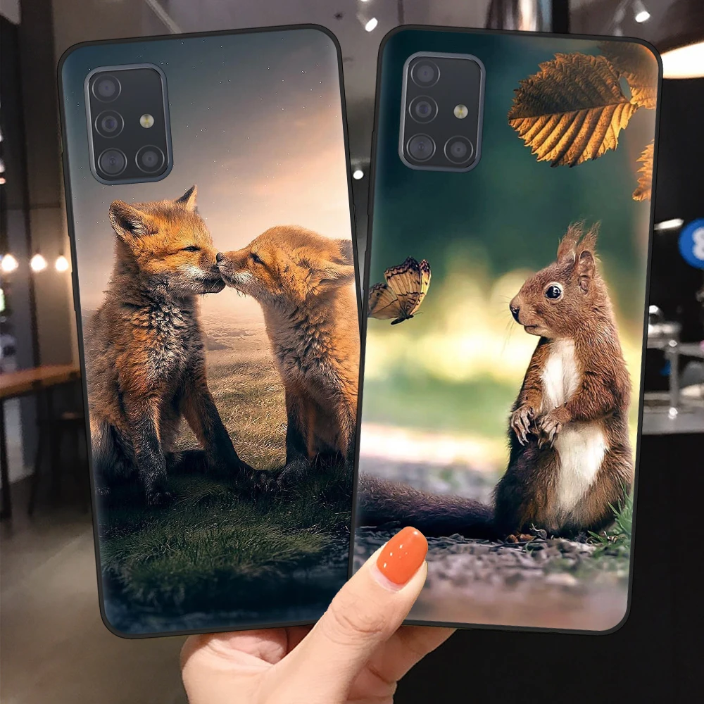 Чехол для телефона Samsung A10 A20 A30 A40 A50 A70 A51 A71 A7 A9 A6 A8 J4 J6 Plus 2018 чехол с мультяшными