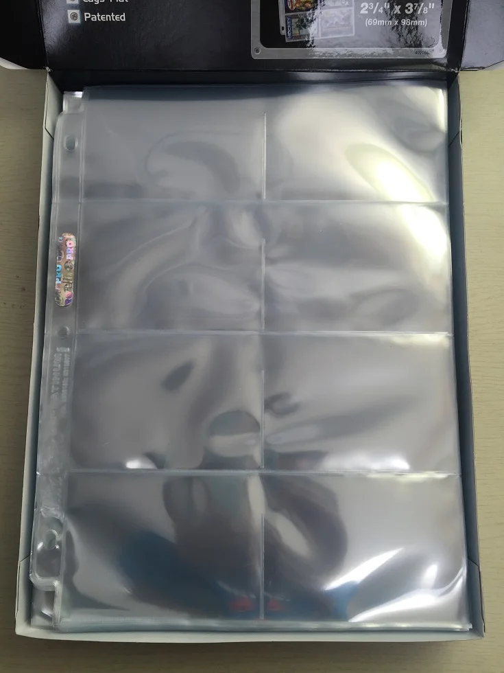 20 страниц/партия карточки для настольных игр 8 карманов|Настольные игры| |