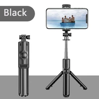 multifunction 3 in 1 selfie stick wireless bluetooth compatible control extendable tripod foldable rotatable self timer monopod