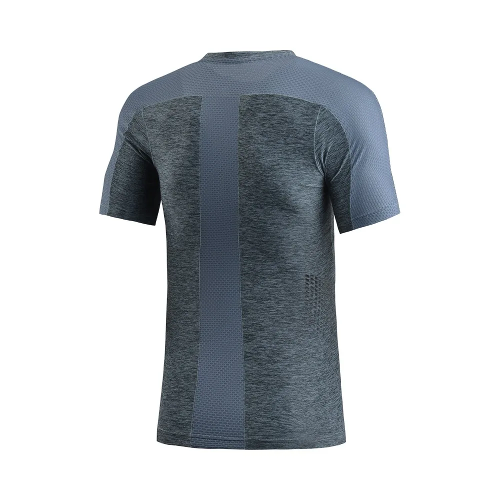 Мужская Тренировочная футболка Li-Ning базовый слой облегающая дышащая Спортивная