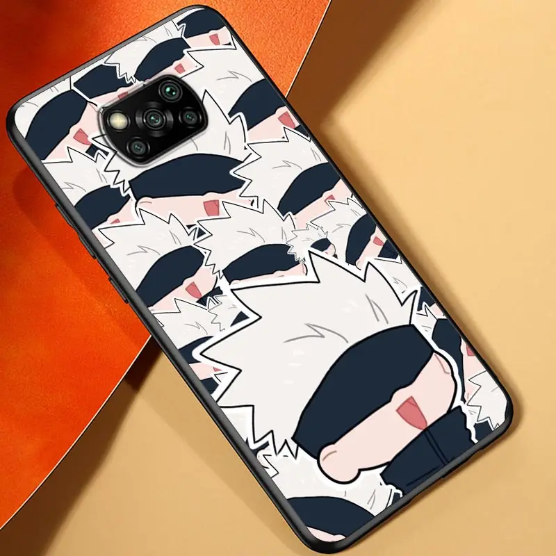 jujutsu kaisen satoru gojo anime for xiaomi poco m3 m2 c3 x3 nfc f2 f3 pro x2 f1 pro mi play mix 3 a3 a2 a1 6 5 lite phone case free global shipping