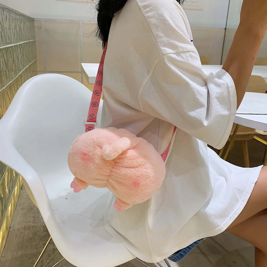

Fashion Women Shoulder Bag Retro Bolsa Feminina Cute Pig Zipper Handle Bags Crossbody Bags Messenger Bags Sac Main Femme #LL