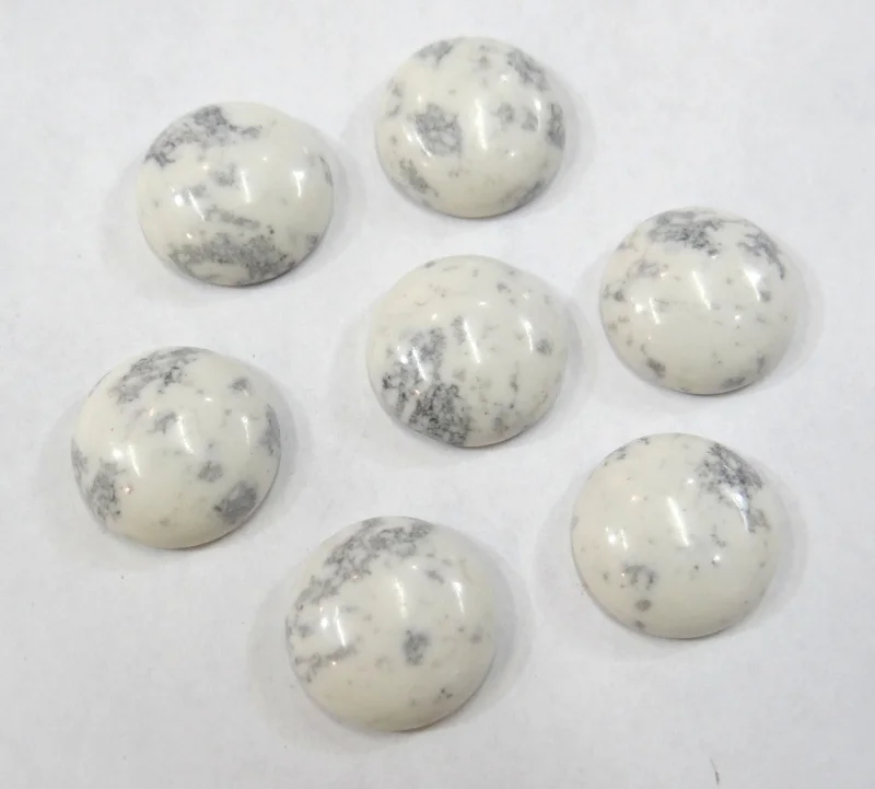 Оптовая продажа 20 шт. круглые кабошоны из натурального камня 18 мм бусины нефрита