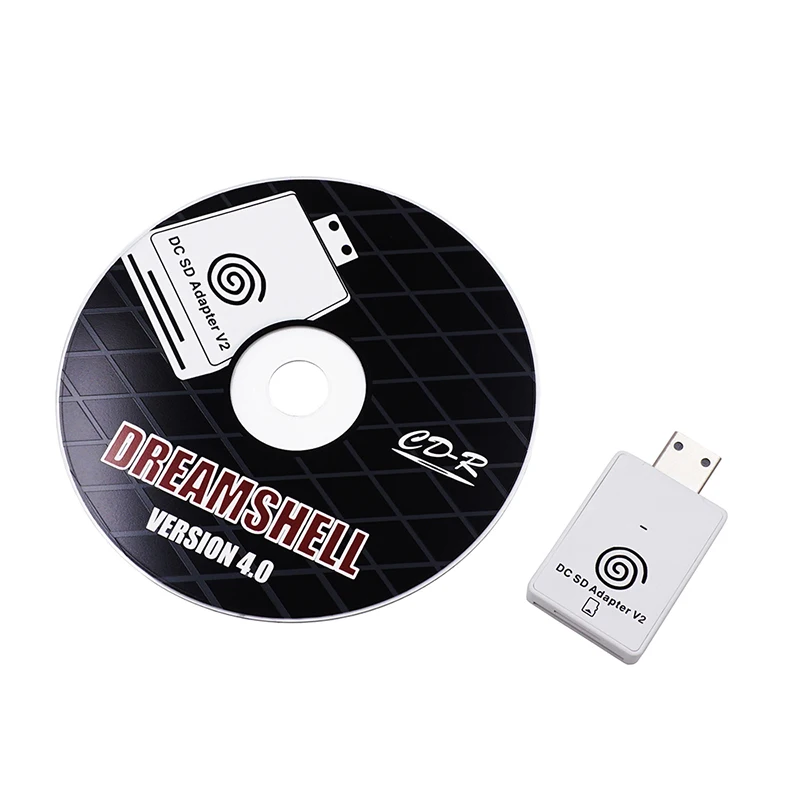 Per Sega Dreamcast adattatore per lettore di schede SD con CD DreamShell caricatore di avvio aggiornamento SD TF Card Reader Converter per Sega Dreamcast VMU