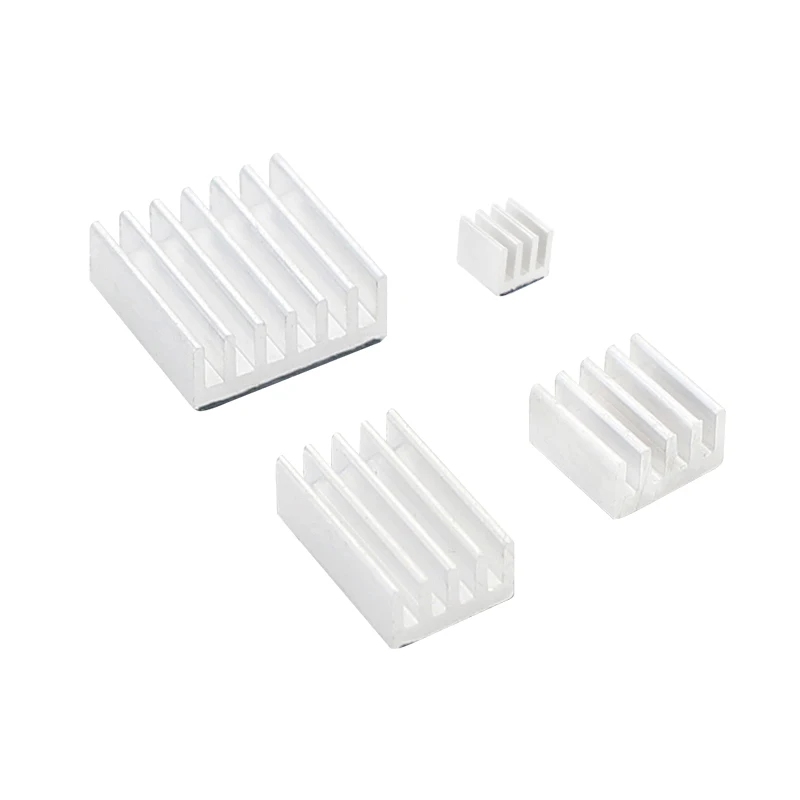 Raspberry Pi 4 Алюминий теплоотвод 3 шт. 4B радиатора охлаждения Комплект кулер для