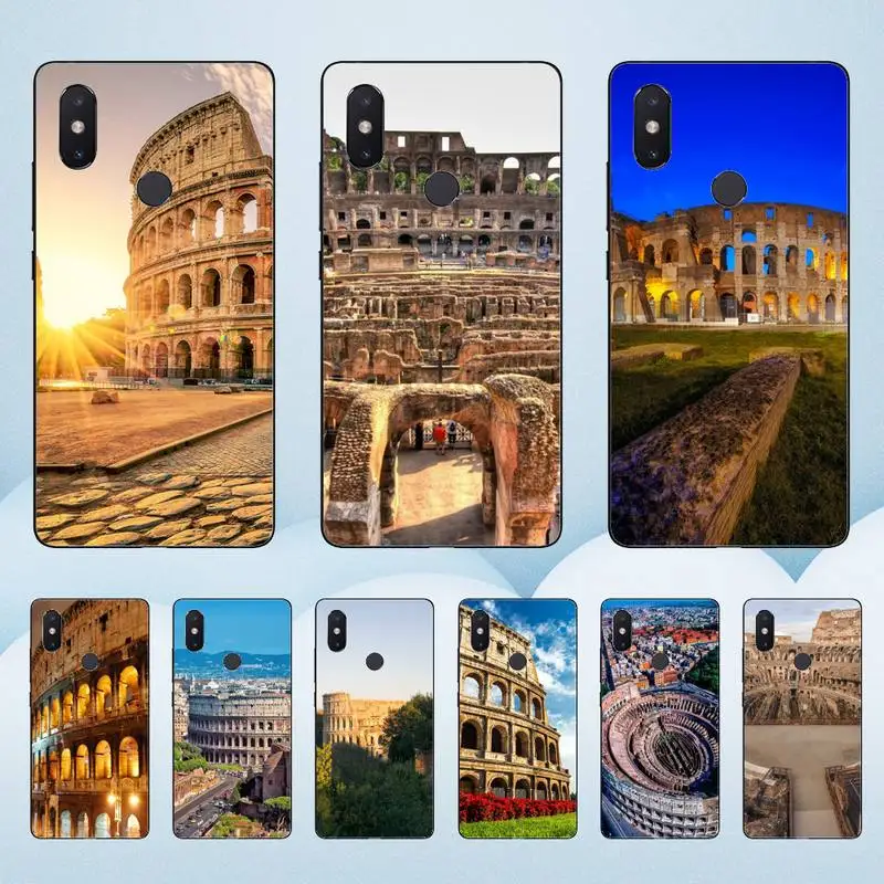 

Roman Colosseum Phone Case For Xiaomi Mi 10 5 6 A2 A2lite A1 9 9SE 8Lite 8explorer Pocophone F1 Fundas Cove