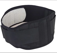 adjustable tourmaline self heating magnetic therapy waist belt lumbar support back waist support brace double banded lumbar