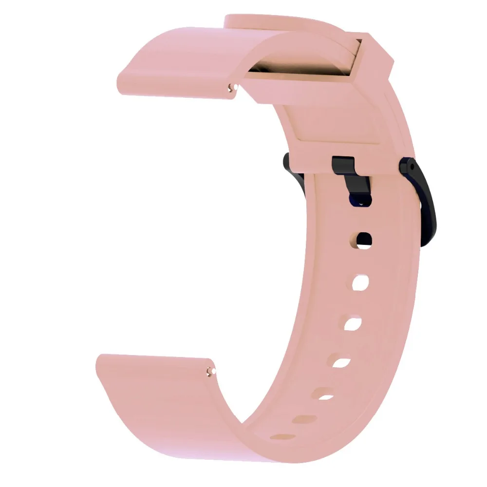 Silicone band For Xiaomi Huami Amazfit GTS GTR 42mm Bracelet for Huami Amazfit Bip Bit Pace Lite Wrist Strap 20mm Watchband