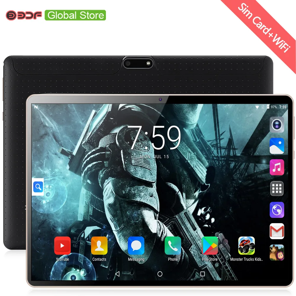 2019 Новое поступление 10 дюймов Android 7 0 планшетный ПК четырехъядерный планшет WiFi GPS