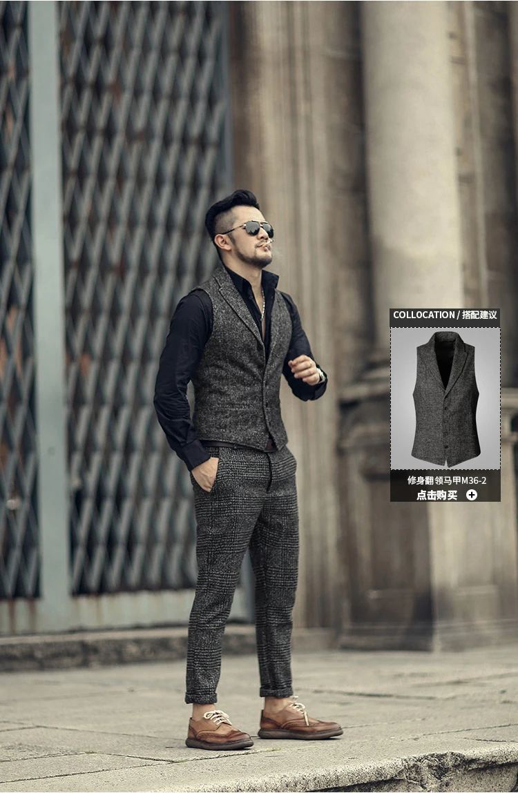 Новая Англия Стиль Весна Для мужчин Slim Fit прямые длинные Штаны мужской Повседневное в полоску Узкие повседневные штаны бизнес модные брюки K681