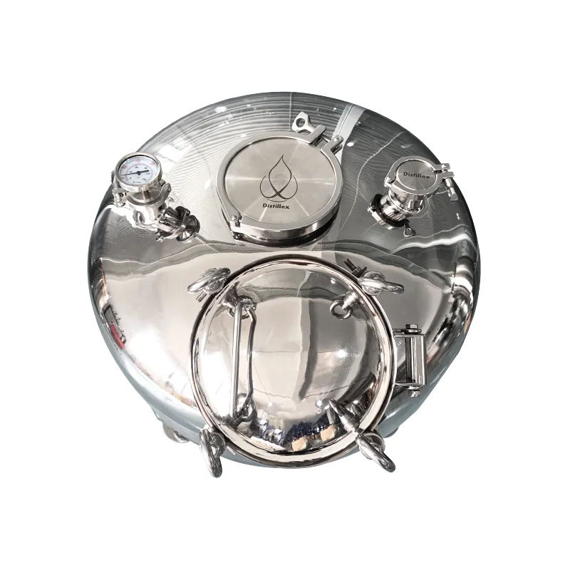 100л Перегонный куб для дистилляции ректификации ферментации. Материал AISI 304.