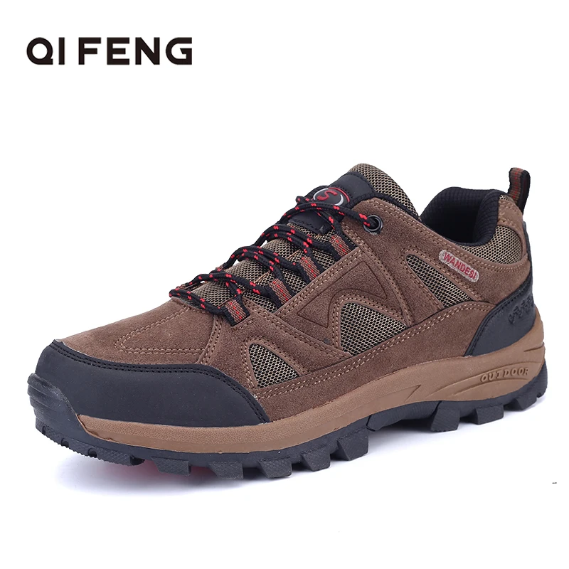 

2022 Men Outdoor Sports Hiking Shoes Mens Trail Shoes Wear Resisting Sport Sneaker For Man Trekking Boots Hunting Footwear