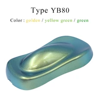 yb80 chameleon pigments acrylic paint powder coating chameleon dye for cars arts crafts nails decoration painting supplies 10g