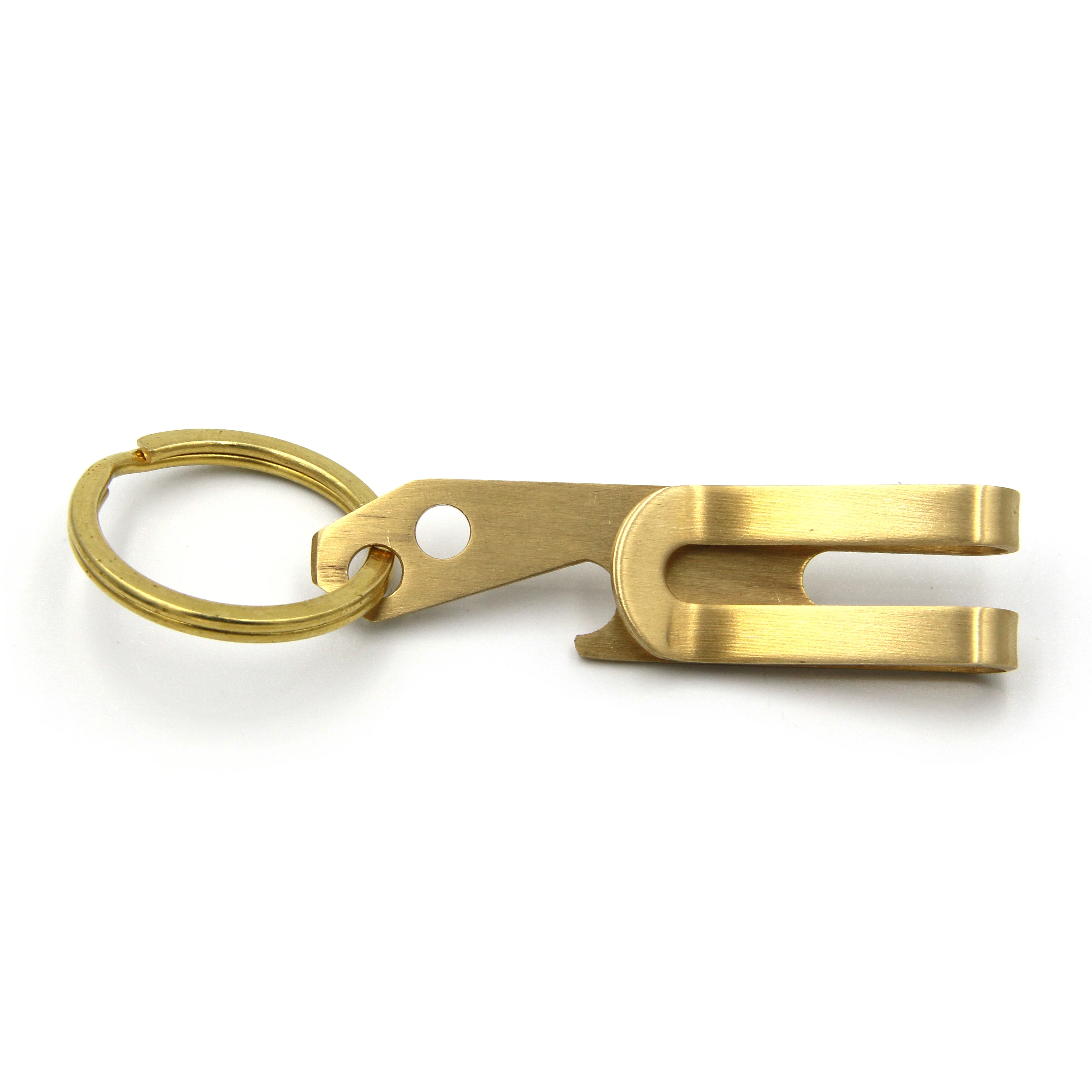 Латунный Зажим для ремня зажим денег ремни ключей петля | Украшения и аксессуары
