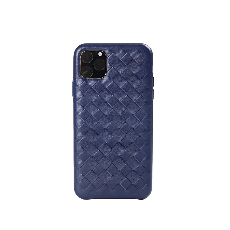 4 цвета для iPhone 11 Pro Max настоящий натуральный Овчина натуральная кожа чехол для телефона овчина задняя крышка крест ткачество металлическая кнопка