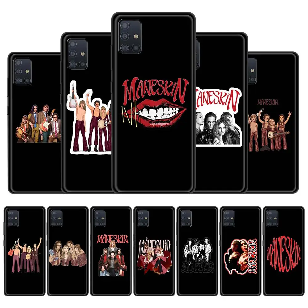 

Maneskin Damiano David Case For Samsung Galaxy A51 A52 A71 A32 A72 5G A21s A12 A31 A41 A02s A11 A91 Back Soft Phone Cover