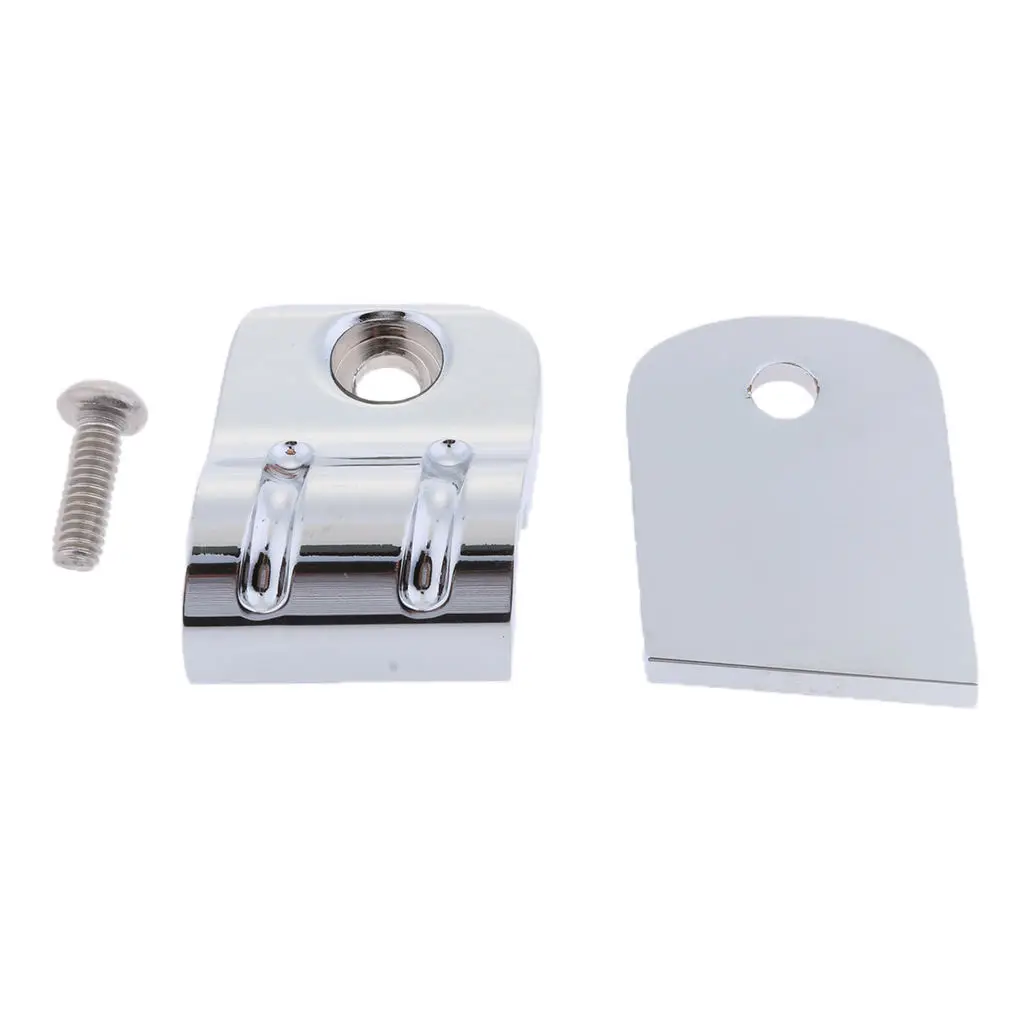 

Silver Throttle/Clutch Cable Clamp Clips For Harley 2000-2017