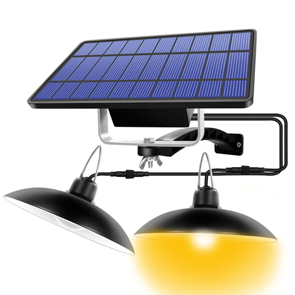 

Модернизисветильник двойная лампа на солнечной батарее с дистанционным управлением