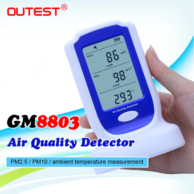 GM8803 цифровой PM2.5 PM10 газовые анализаторы для дома помещений качество воздуха