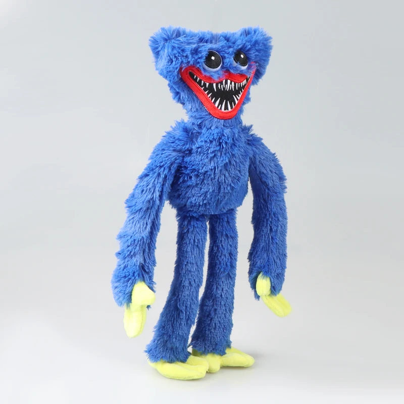 Huggy Wuggy-mu&ntilde;eco de Peluche de 40cm para ni&ntilde;os, juguete de amapola, personaje de juego-2