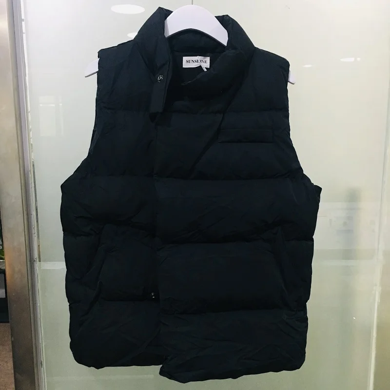 

Rubilove Casual Solid Double Breasted Cotton Vest coat Women Windproof Sleeveless Waistcoat Warm Jackets vest female