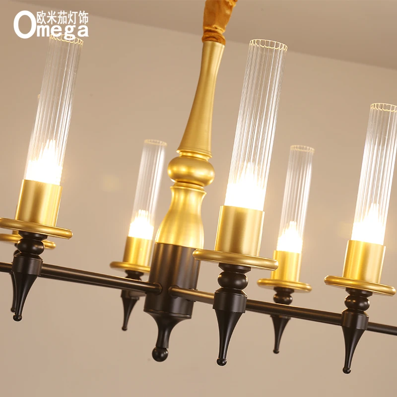 Скандинавский дизайн простая креативная стеклянная люстра современная для