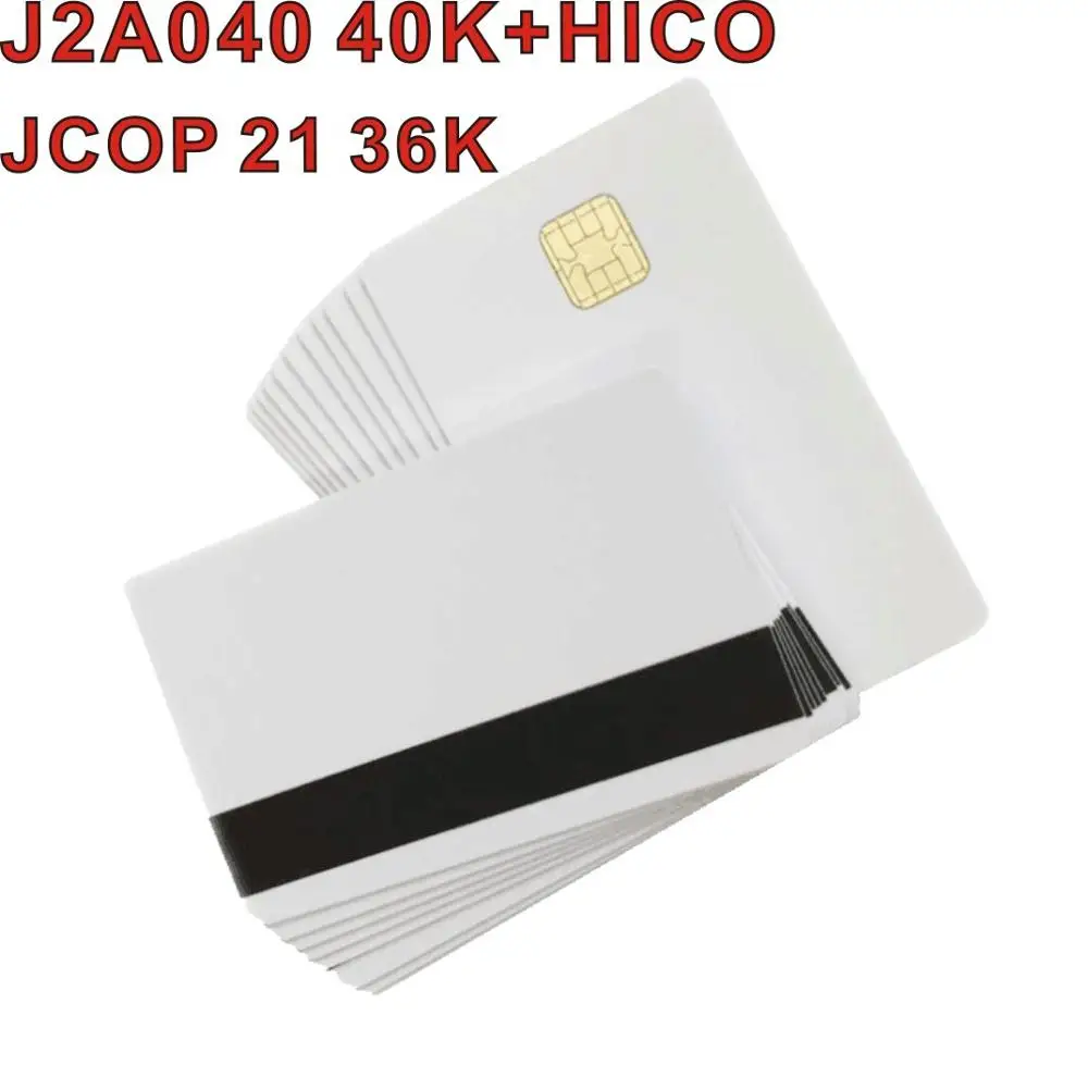 J2A040 40K 3 трек Hi CO Magstripe Java базовая карта совместимая с JCOP21 36K Smart RFID Cr80 | Безопасность