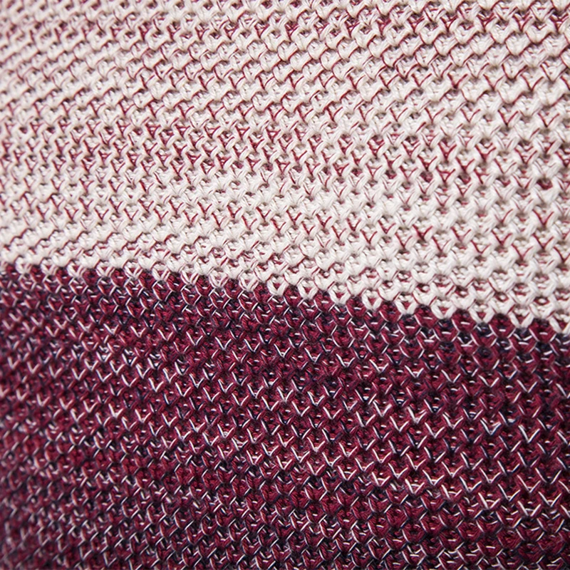 Брендовый Повседневный свитер FJUN Осенние Пуловеры в полоску с круглым вырезом