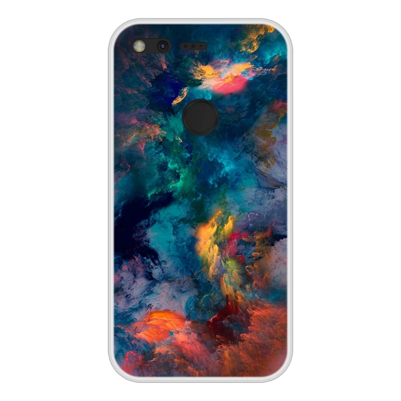 Чехол для Google Pixel XL Мягкий Силиконовый ТПУ шикарный рисунок с рисунком чехлы