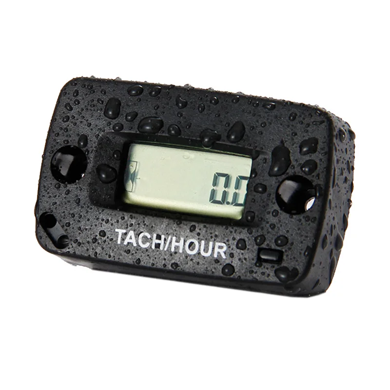 

Digital Inductive Tachometer Tach RPM Hour Meter IP68 for Gas Engine Mower ATV Motorcycle Snowmobile Jet Ski Motocross Pit Bike