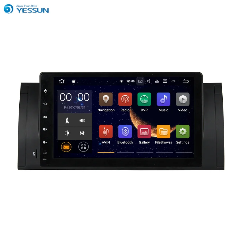 Автомобильный GPS-навигатор YESSUN для BMW M5 / E39 X5/E53 Android мультимедийный проигрыватель