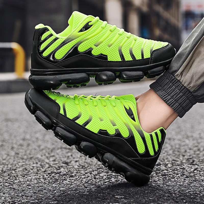 Беговые кроссовки мужские, тренировочные, сетчатые, атлетические, не скользящие, легкие, марафонские, удобные, кроссовки с шнуровкой, для мужчин, для бега и спорта.
