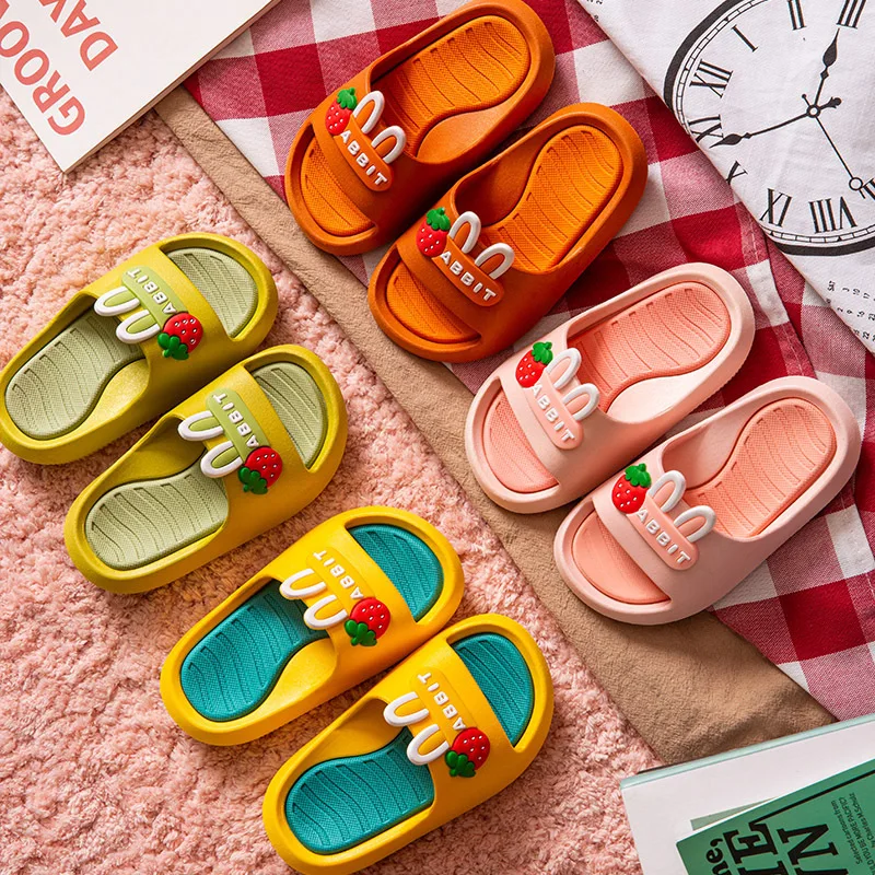 

2021 cute cartoon shoes girls boys shoes toddlers baby sandals and slippers kids children children's slippers summer
