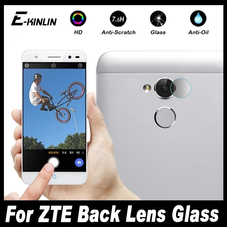 10 шт. защитная задняя камера для ZTE Blade Tempo Go A2 L5 Plus X Max XL A520 Axon 7 mini пленка из