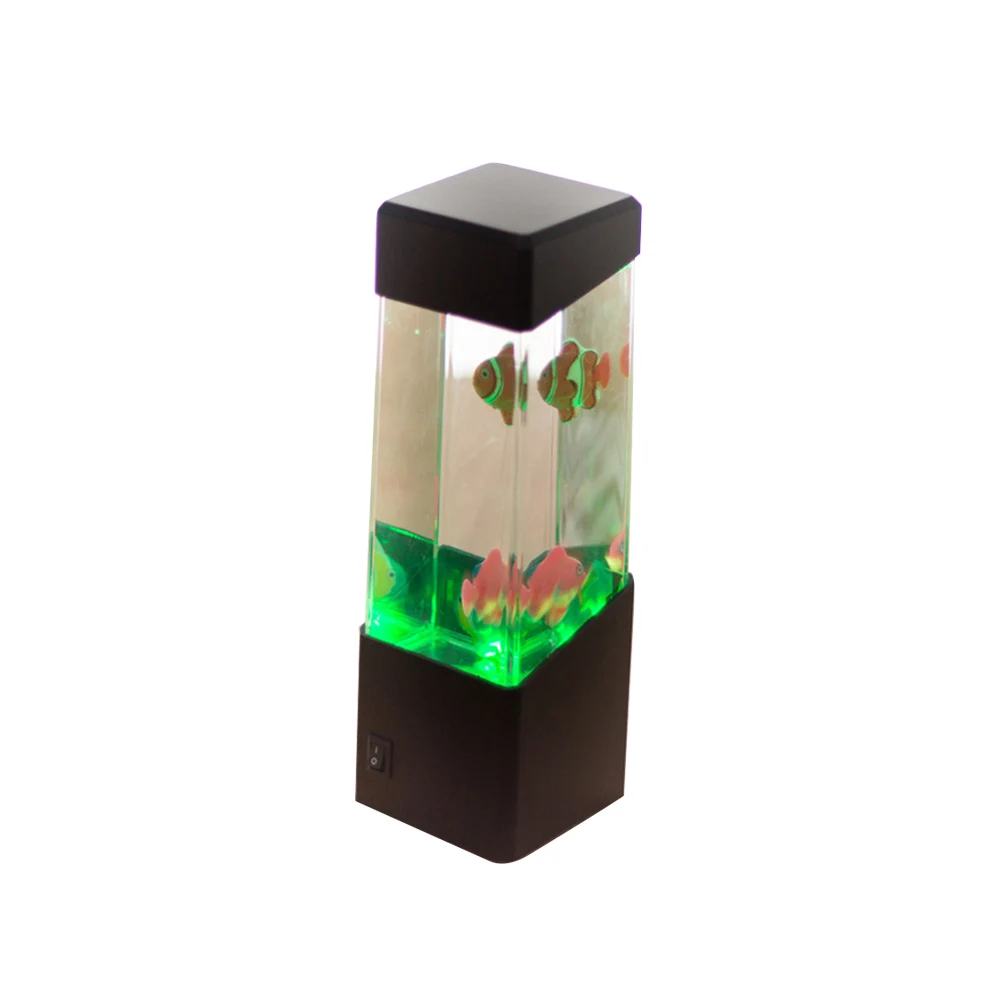 Светодиодный светильник s Медузы водный шар аквариумный резервуар лампа